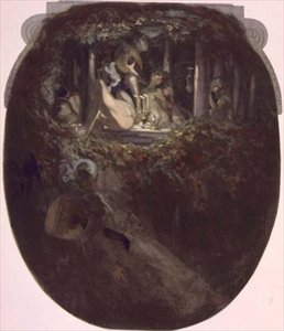 The Serenade by Franz von Bayros (1866 1924)