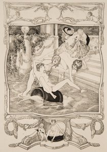 Collection of Gallant and Erotic Fantasies by Franz von Bayros