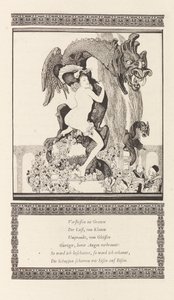 Illustration for Das Schöne Mädchen von Pao by Otto Julius Bierbaum, 1909-1910 by Franz von Bayros