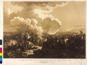 Battle of Aspern 1809 by Franz von Habermann