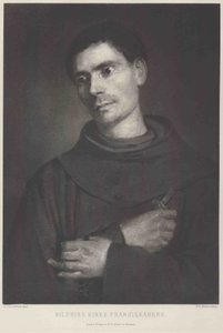 Portrait of a Franciscan Monk by Franz von Lenbach