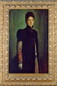 Marchesa di Montagliari by Franz von Lenbach