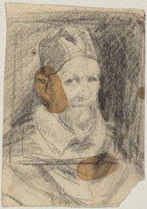 Pope Innocent X after Velázquez by Franz von Lenbach