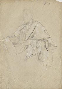 Old Man with Rich Garment
