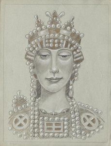 Empress Theodora by Franz von Matsch