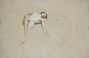 Study of a Reclining Male Nude