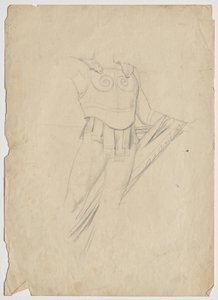 Torso with Breastplate by Franz von Matsch