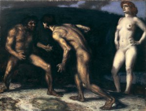 Battle for a Woman by Franz von Stuck
