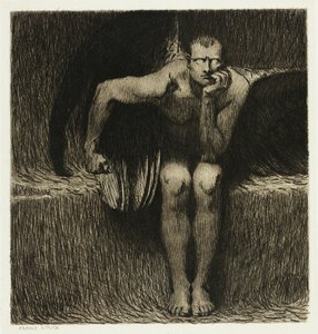 Lucifer by Franz von Stuck