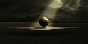 Surreal Floating Orb by Franziskus Pfleghart