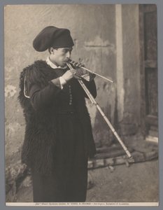 Flute Player with Headgear (Suonatore di Launeddas)