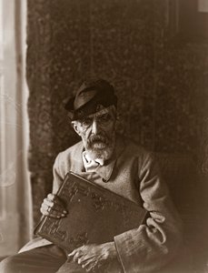 Portrait of the Italian Painter Domenico Morelli by Fratelli Alinari Fratelli Alinari
