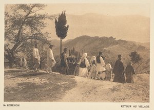Zéménon. Return to the Village by Frédéric Boissonnas