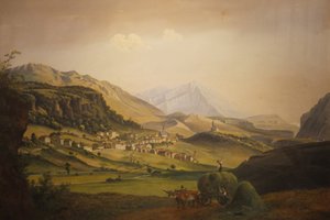 View of Pieve Tesino