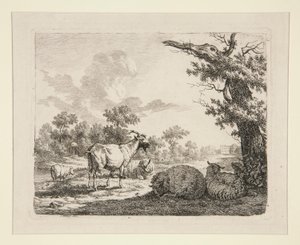 Sheep in a Meadow