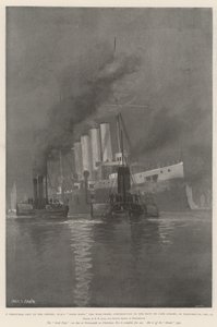 A Christmas Gift to the Empire, HMS Good Hope, the War-Vessel contributed to the Navy by Cape Colony, at Portsmouth, 25 December