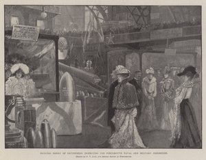 Princess Henry of Battenberg inspecting the Portsmouth Naval and Military Exhibition