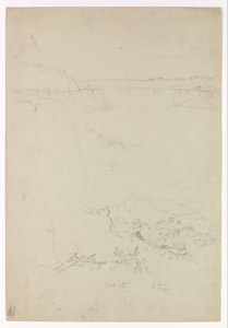 Niagara Falls from the American Side by Frederic Edwin Church