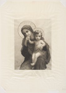 Madonna and Child by Frederic Auguste Laguillermie