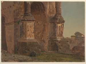 Arch of Septimius Severus, Rome by Frederic Edwin Church