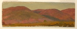Autumn Landscape, Hudson Valley by Frederic Edwin Church