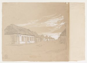 Commerce Street, Barranquilla, Colombia by Frederic Edwin Church