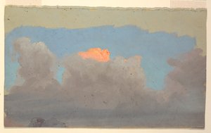 Cloud Study by Frederic Edwin Church