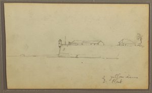 A Fort; Botanical Sketches, House, 1857