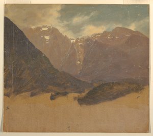 Alpine Landscape (Bavaria or Switzerland), 1868