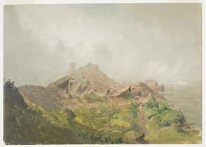 Base of the American Fall, Niagara, 1856–58 by Frederic Edwin Church