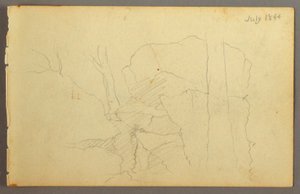 Boulders Among Trees, 1844