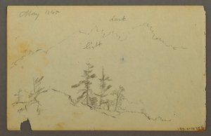 Broad Rolling Landscape with Clouds, 1844