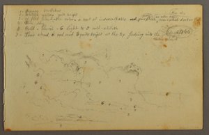 Drawing, Cloud Study, 1844 by Frederic Edwin Church
