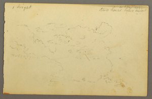 Cloud Study, 1844 by Frederic Edwin Church