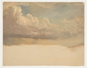 Drawing, Cloud Study, March 1871