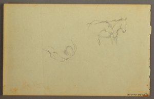Drawing, Cloud Study, 1844 by Frederic Edwin Church