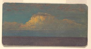 Cloud Study, 1870–80 by Frederic Edwin Church