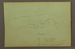 Cloud Study, Possibly 1856