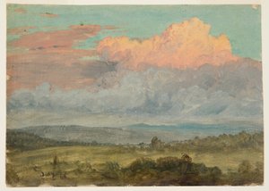 Clouds, Hudson Valley, New York, July 1866