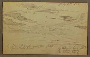 Cloudy Sky over Valley, July 1863