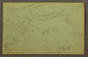 Cloudy Sky, July 1856 by Frederic Edwin Church