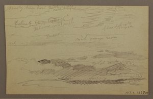 Cloudy Sky, Possibly 1860s by Frederic Edwin Church