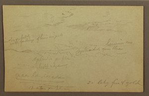 Cloudy Sky, Possibly 1860s by Frederic Edwin Church