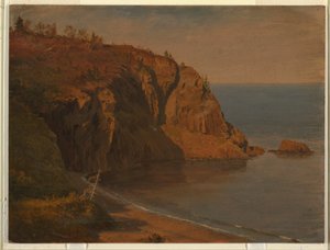 Drawing, Coast of Grand Manan Island, Canada, August or September 1851