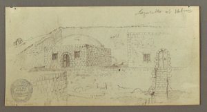 Domed House, House with Staircase, February possibly 1868