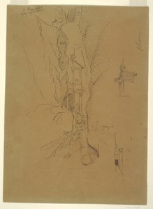 El Khasneh from the Sik, Petra, late February 1868