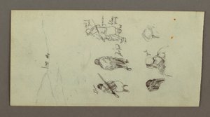 Figure Studies, Ridge, Possibly 1868 by Frederic Edwin Church