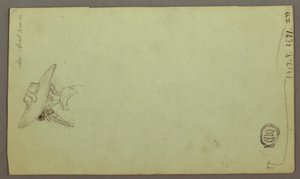 Figure Studies, Sailboat, Architectural Studies, Possibly 1868