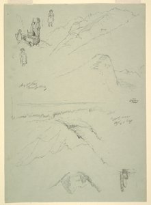 From "near Golling," Austria, August 5, 1868 by Frederic Edwin Church