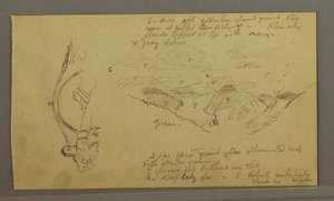Glacier, Bridge and House, September 1868